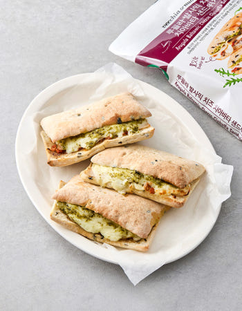 베키아에누보 루꼴라 발사믹 햄치즈 치아바타 샌드위치 3입