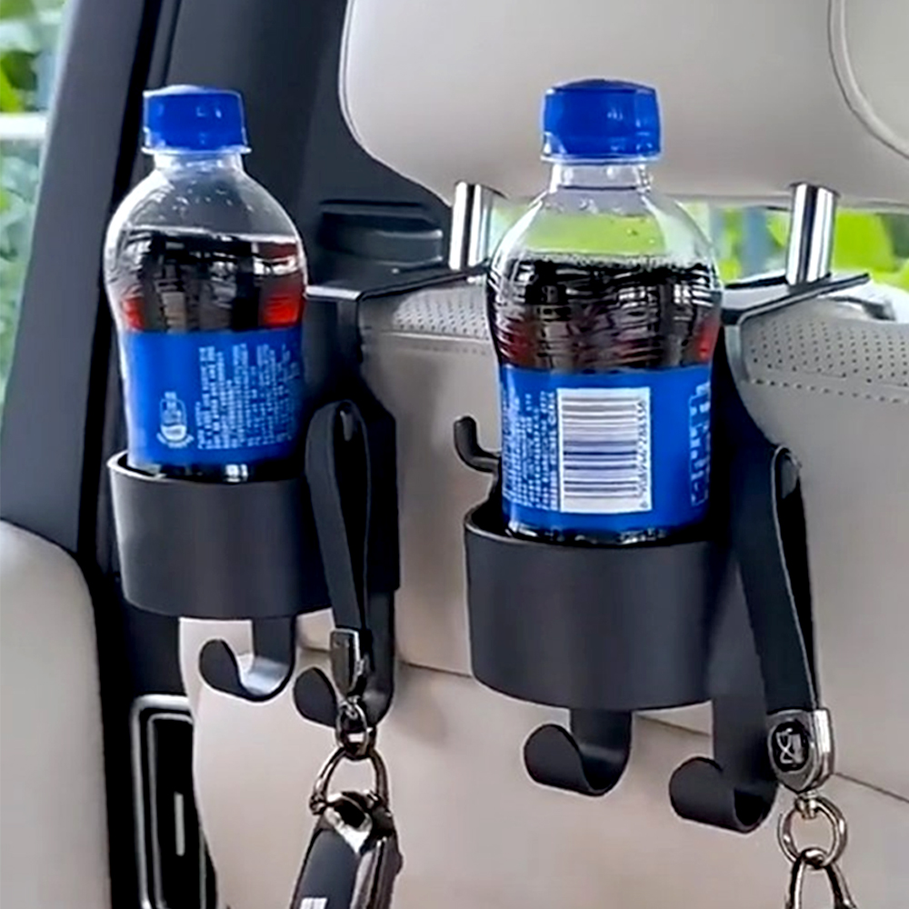 차량용 자동차 뒷자석 더블 큰 거치대 2단 컵홀더 트레이 1+1