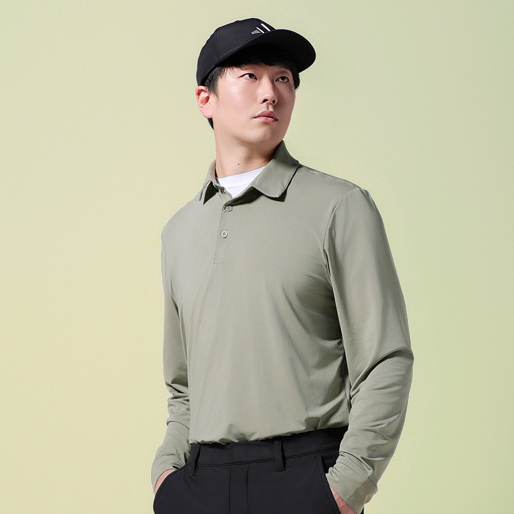 아디다스 코어 폴로 남성 카라 긴팔 골프티셔츠 남자 스포츠웨어 IT7211