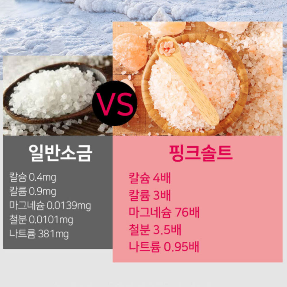 히말라야핑크솔트 핑크소금그라인더 소금선물세트 680g, 1개 - 상세 이미지 4