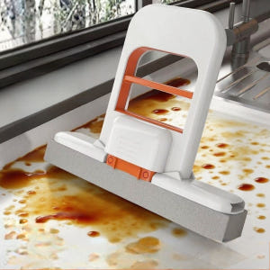 스탠다드엔 미니 클리너 밀대걸레 물기제거 스펀지 스퀴지 원터치 청소 행주 실사용 후기 | 효과 있을까? - 상품 이미지 2