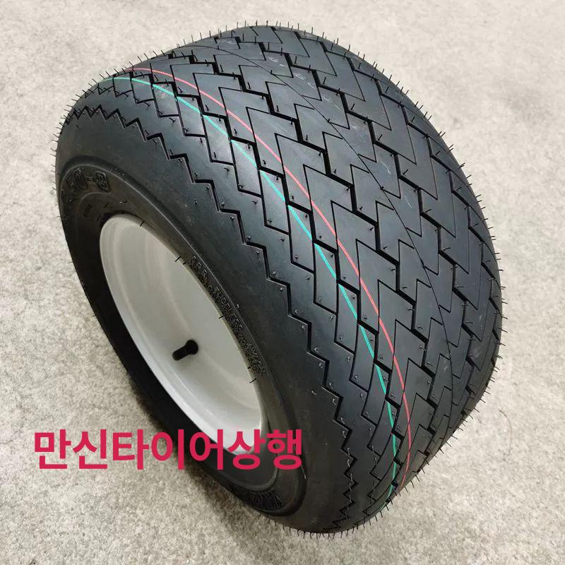 골프카 타이어 카트 순찰차 교체용 부품 사륜 두꺼운 튜브 교체 바퀴 골프차량바퀴 완다18x8.50-8 타이어+휠 - 상세 이미지 3