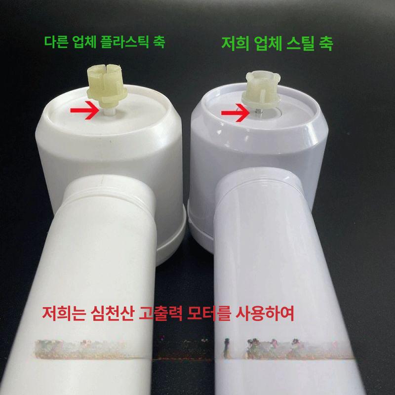 욕실청소솔 전동드릴 브러쉬 틈새 욕실청소 청소솔 가정용 세면대 화장실 전동솔 욕실 스크러버 충전식 4헤드 브러시스펀지울클리닝 영어 - 상세 이미지 3