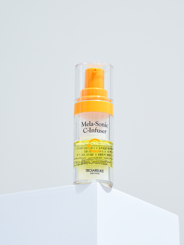 트로이아르케 멜라소닉 C-인퓨저 순수 비타민 화이트닝 CE페룰릭 톤업 항산화 비타10만샷 에스테틱 앰플 8ml 4개
