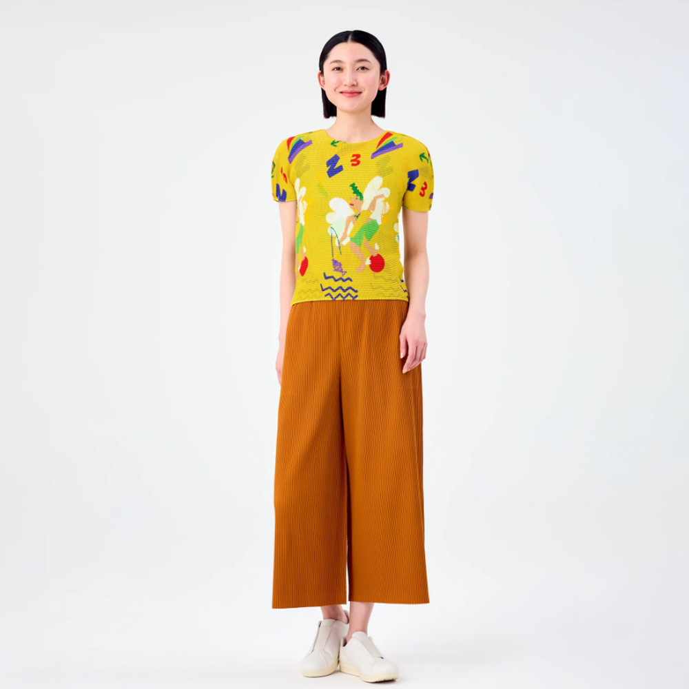 이세이미야케 미 바지 FINE KNIT PLEATS COLOR 2 MI54KF628 - 상세 이미지 5