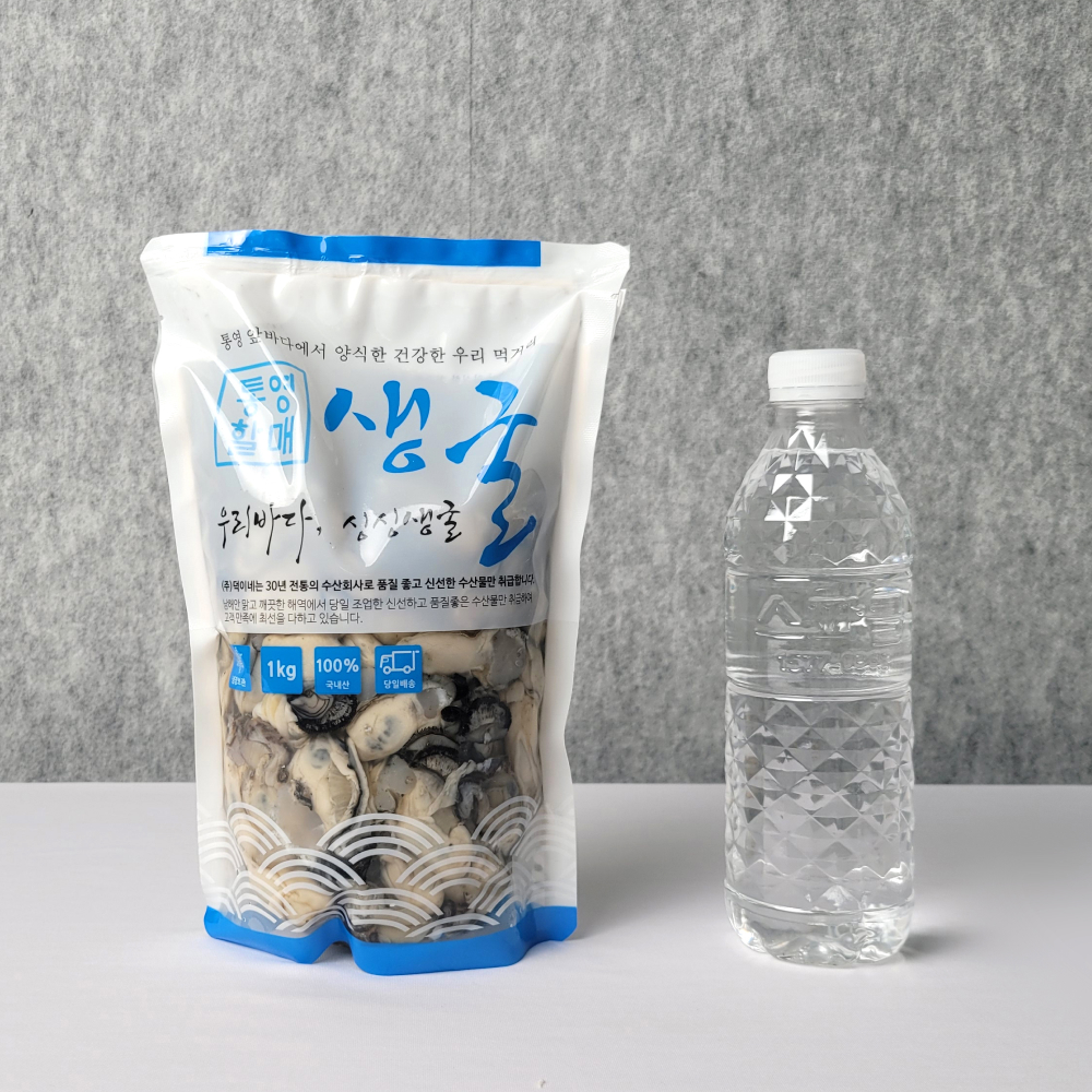 통영산 굴 생굴 1kg