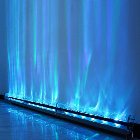 [해외]물결 무드등 벽면 빔 분위기 레스토랑 술집 야간 (시연영상 문의요청)