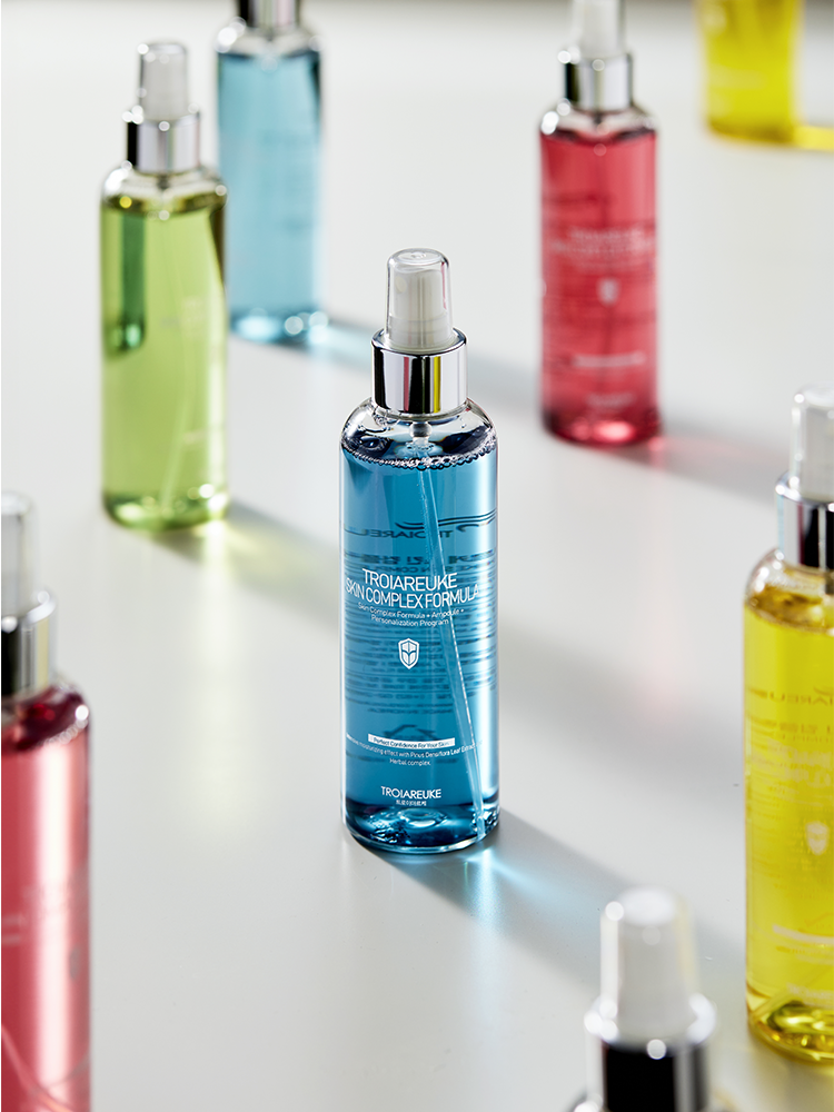 트로이아르케 힐링칵테일 맞춤 수분 충전 속당김 톤업 예민 탄력 트러블 진정 고함량 맞춤형 앰플 토너 200ml