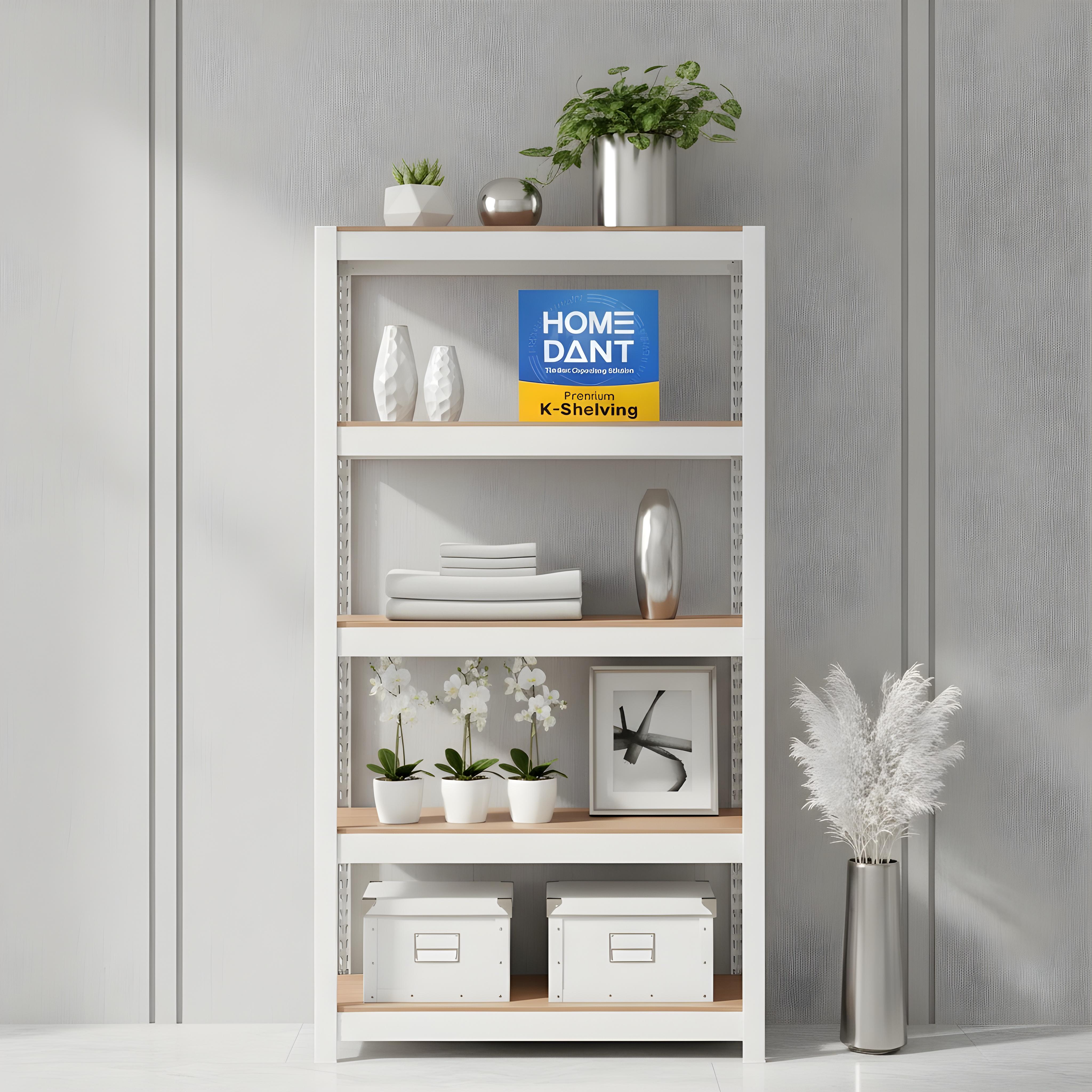 코스트코선반 철제선반 건조기 베란다 렉 조립식앵글 무볼트 창고 3030755단