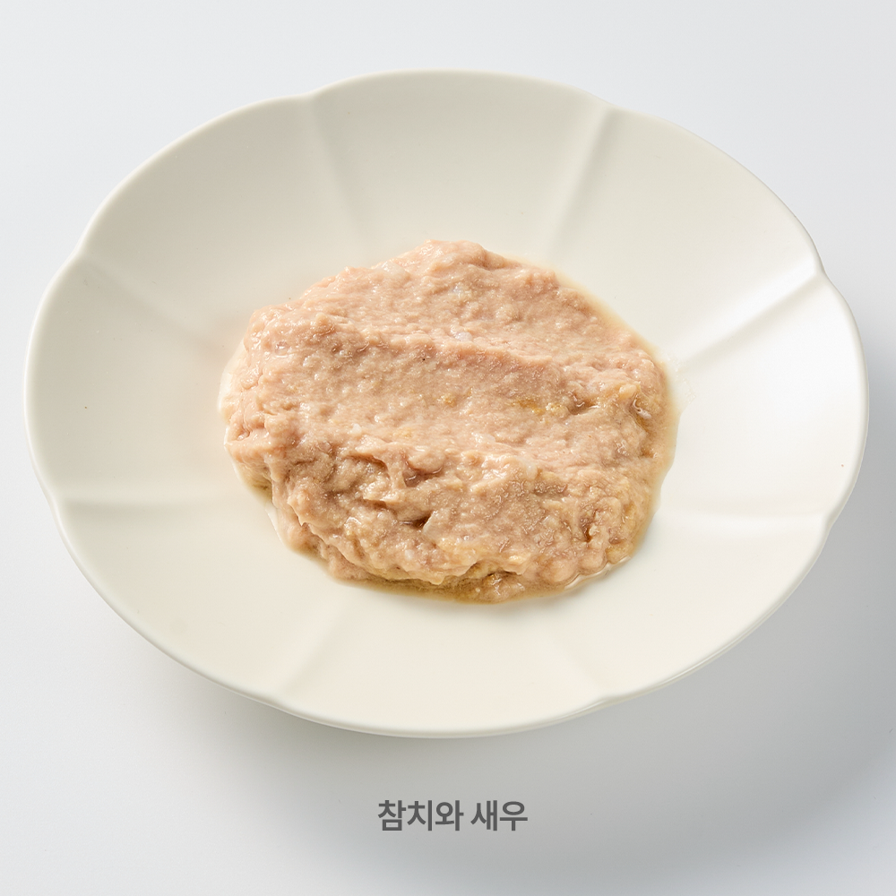 [N포인트] 알모네이쳐 HFC 고양이 주식캔 습식사료 무스 참치와 새우, 70g, 24개 이미지 2