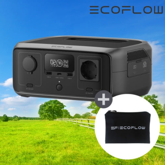 소형 파워뱅크 캠핑용 휴대용배터리 리버3 UPS 245Wh