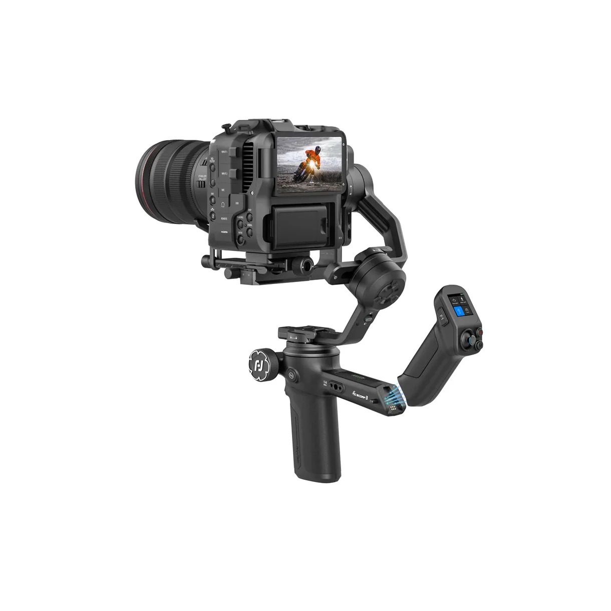 페이유 SCORP 3 스마트 컨트롤 DSLR 미러리스 카메라 짐벌 - 상세 이미지 2