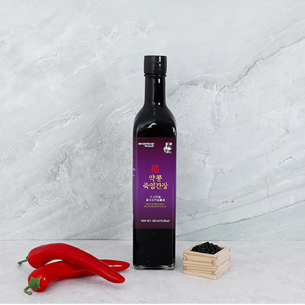 인산죽염 약콩 죽염간장 500ml - 상세 이미지 4