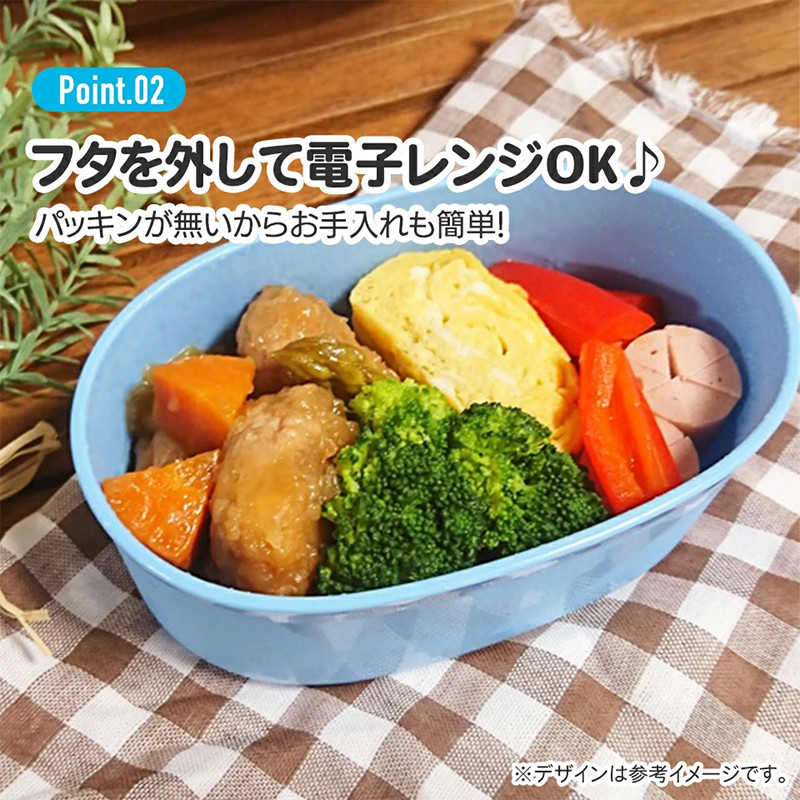 [발주상품 2~4 영업일 후 발송예정] 스케이터 케어베어 스케이트 캐릭터 용기 3P 도시락 세트 SRS3S - 주방·식기 - 하카타몰