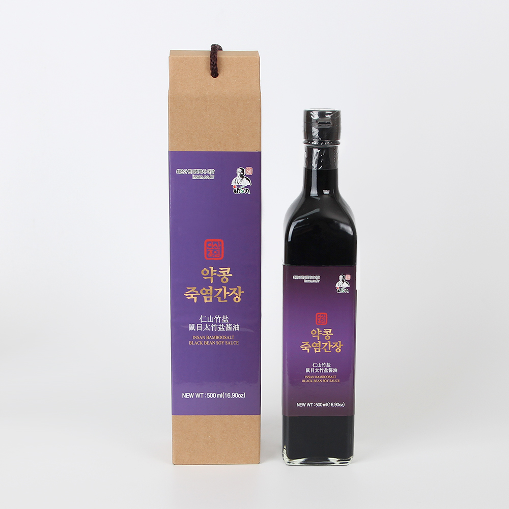 인산죽염 약콩 죽염간장 500ml - 상세 이미지 5