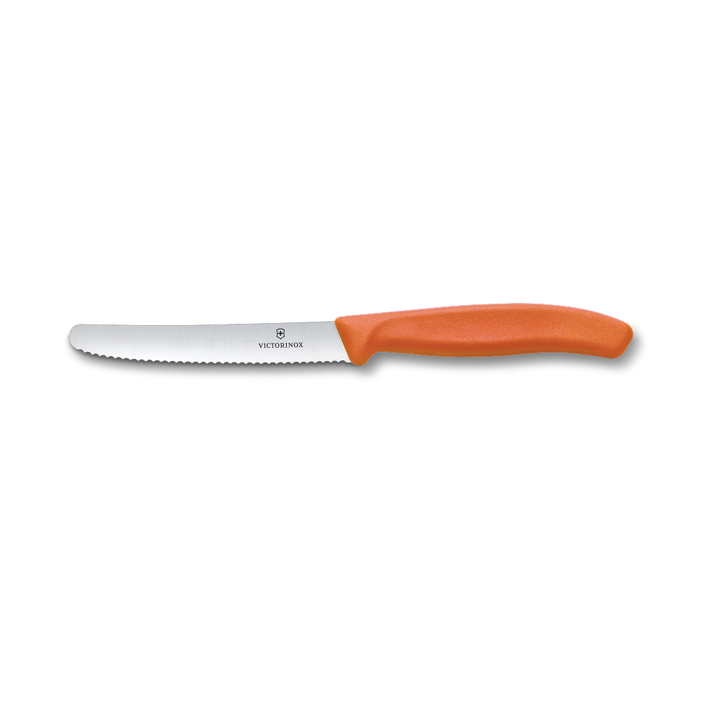 빅토리녹스 스위스 클래식 커트러리 물결날 과도 페어링 나이프 / 테이블 나이프 11cm 이미지 8
