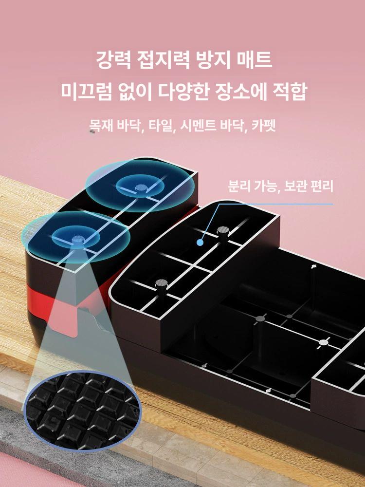 점프 스텝박스 점핑 상자 에어로빅 소프트박스 스텝 체육관 홈트 유산소 크로스핏박스 런지 초보자용 스텝 45cm 레드블랙 - 상세 이미지 5
