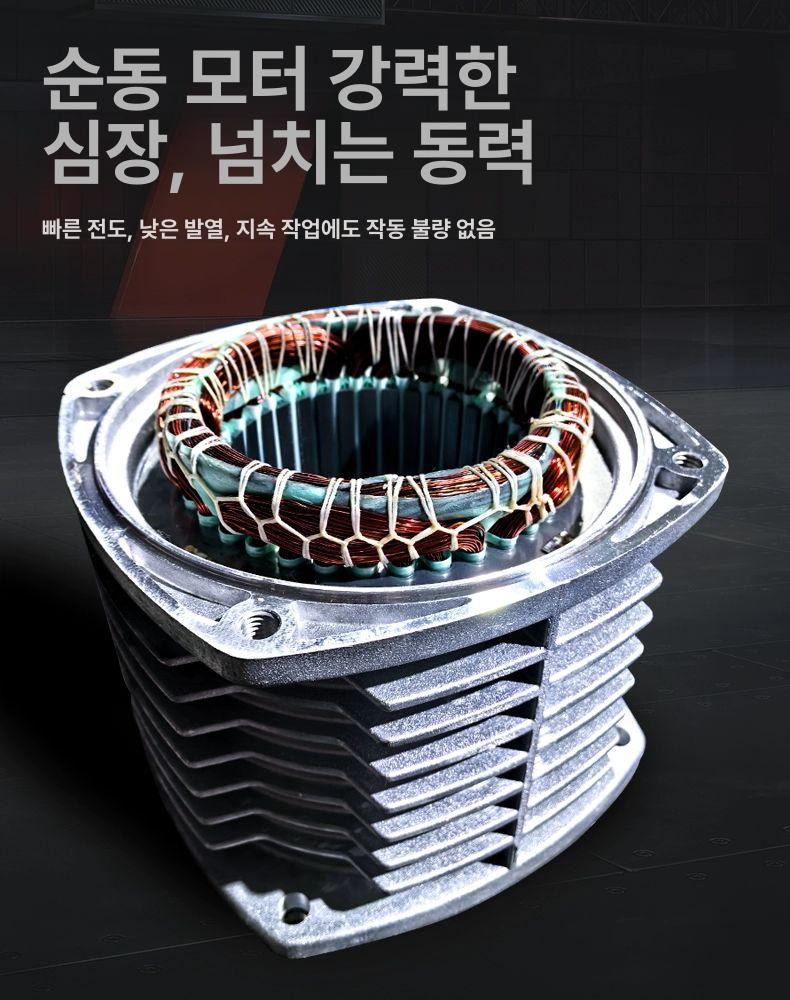 전동 호이스트 1톤 산업용 와이어 체인 이동식 윈치 고정형 0.5t 체인 4m 380V - 상세 이미지 3