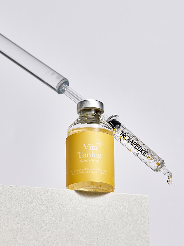 트로이아르케 RX 에스테틱 기미 잡티 주근깨 피부톤 톤업 비타 토닝 앰플 세럼