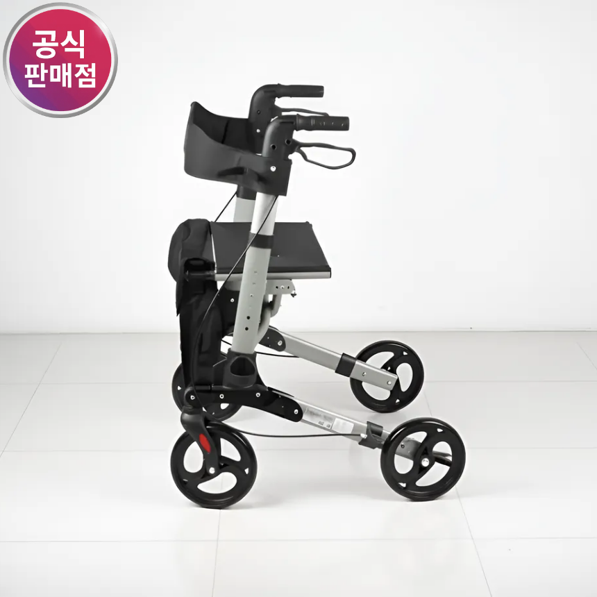 웰비 롤레이터 접이식 노인보행기 어르신 보행보조기 할머니 유모차 실버카 WBR001 - 상품 이미지