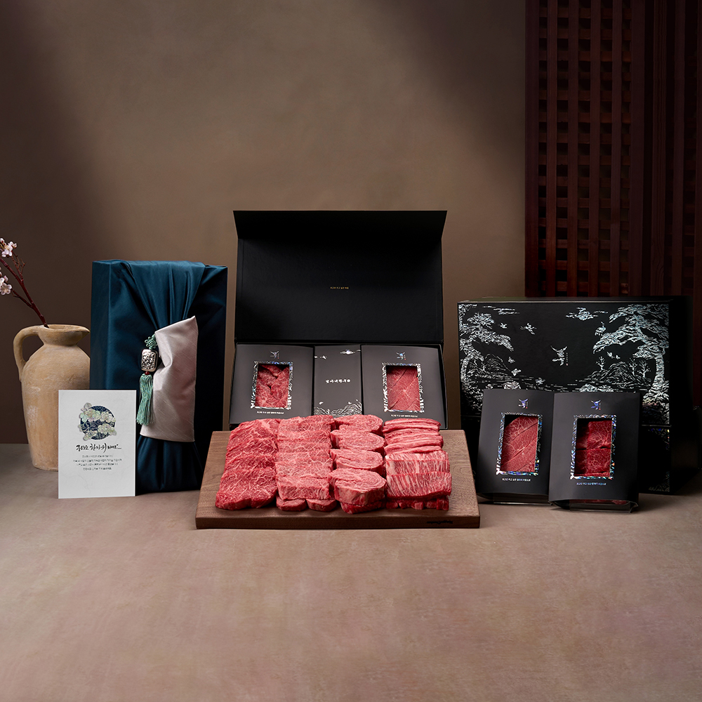 ++1등급 투뿔한우 엄마네특작 한우선물세트 구이용 모듬 어버이날 명절 소고기 (1.6kg)