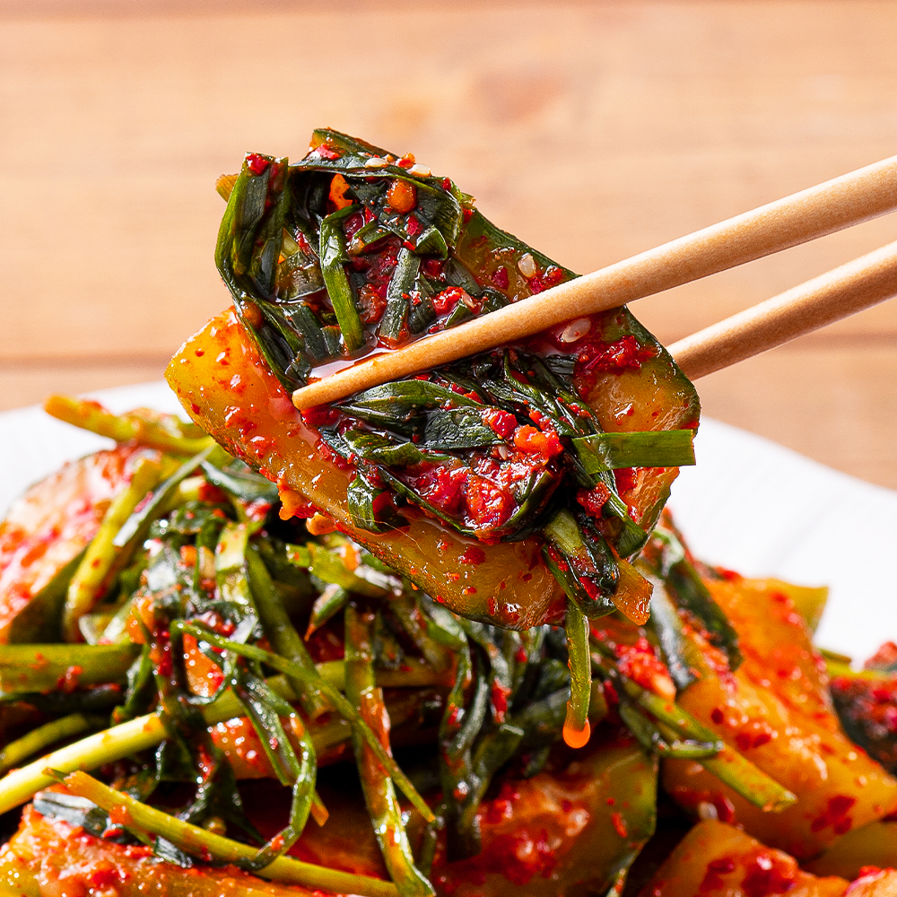 국내산 깻잎으로 만든 전라도식 깻잎김치 500g