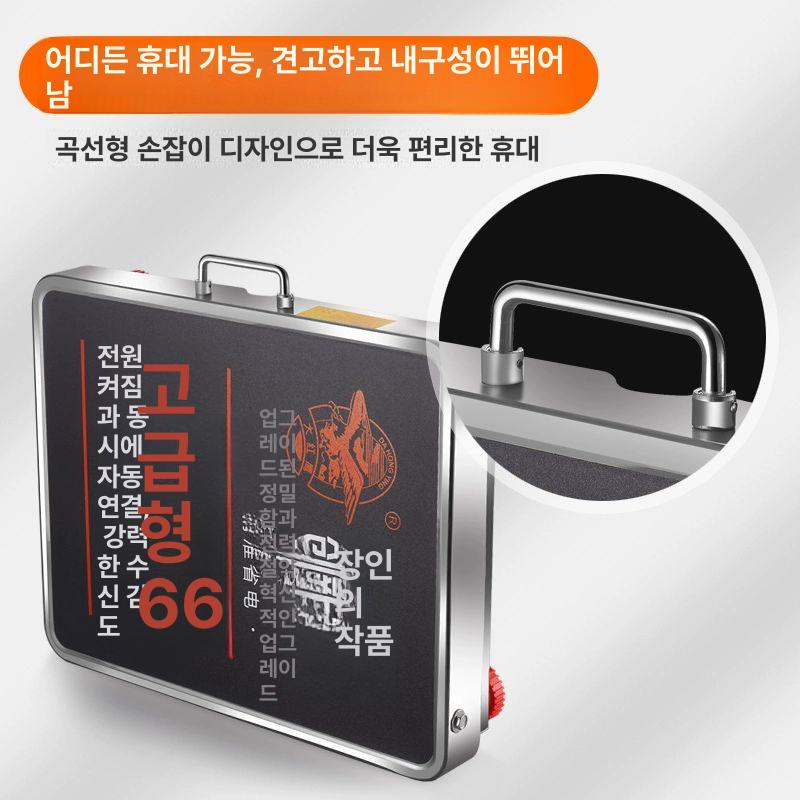 휴대용 전자 저울 이동형 이동식 택배 산업용 매달림 계량 수하물 바닥 150kg 탄소강 일반 32x42 - 상세 이미지 2