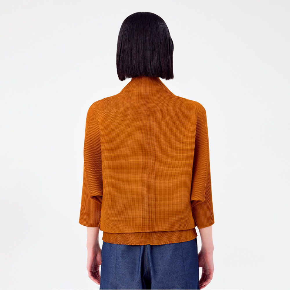 이세이미야케 미 가디건 DOLMAN STRETCH PLEATS 2 MI53FO613 - 상세 이미지 5