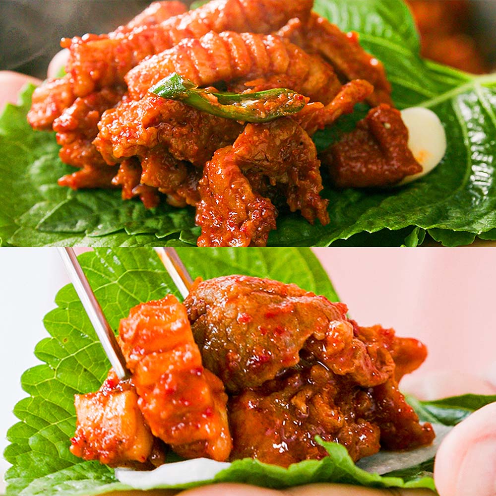 연안식당 바다품은 오징어 불고기 4팩 양념 오징어볶음 밀키트 캠핑 간편식 술안주 - 상세 이미지 3