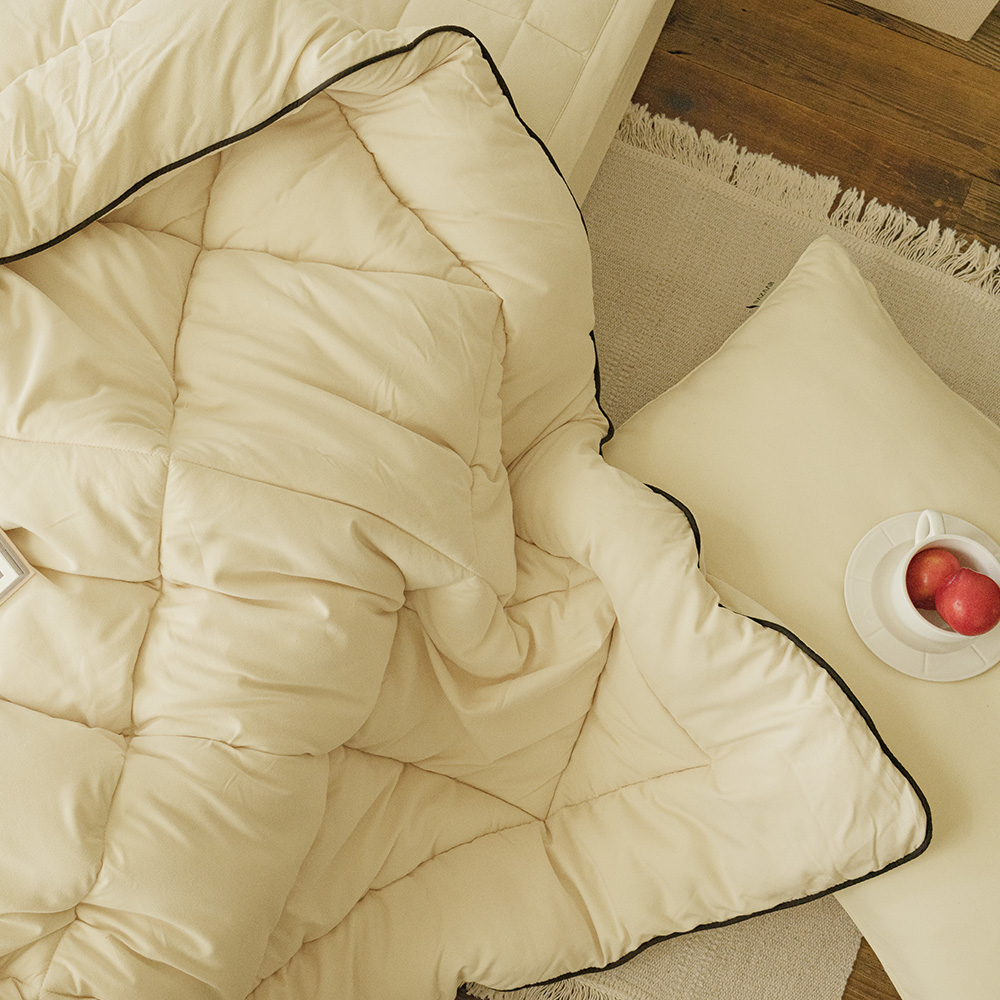 바자르 몽실몽실 먼지없는 극세사 반려동물 양면 겨울 차렵이불 SS