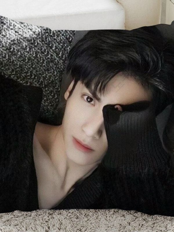 장링허 쿠션 굿트 대형 포옹 베개 쿠션 쇼파쿠션 맞춤제작 사진 커스터마이징 극세사 담요쿠션 편안한 등받이쿠션 인테리어 소품 - 상품 이미지