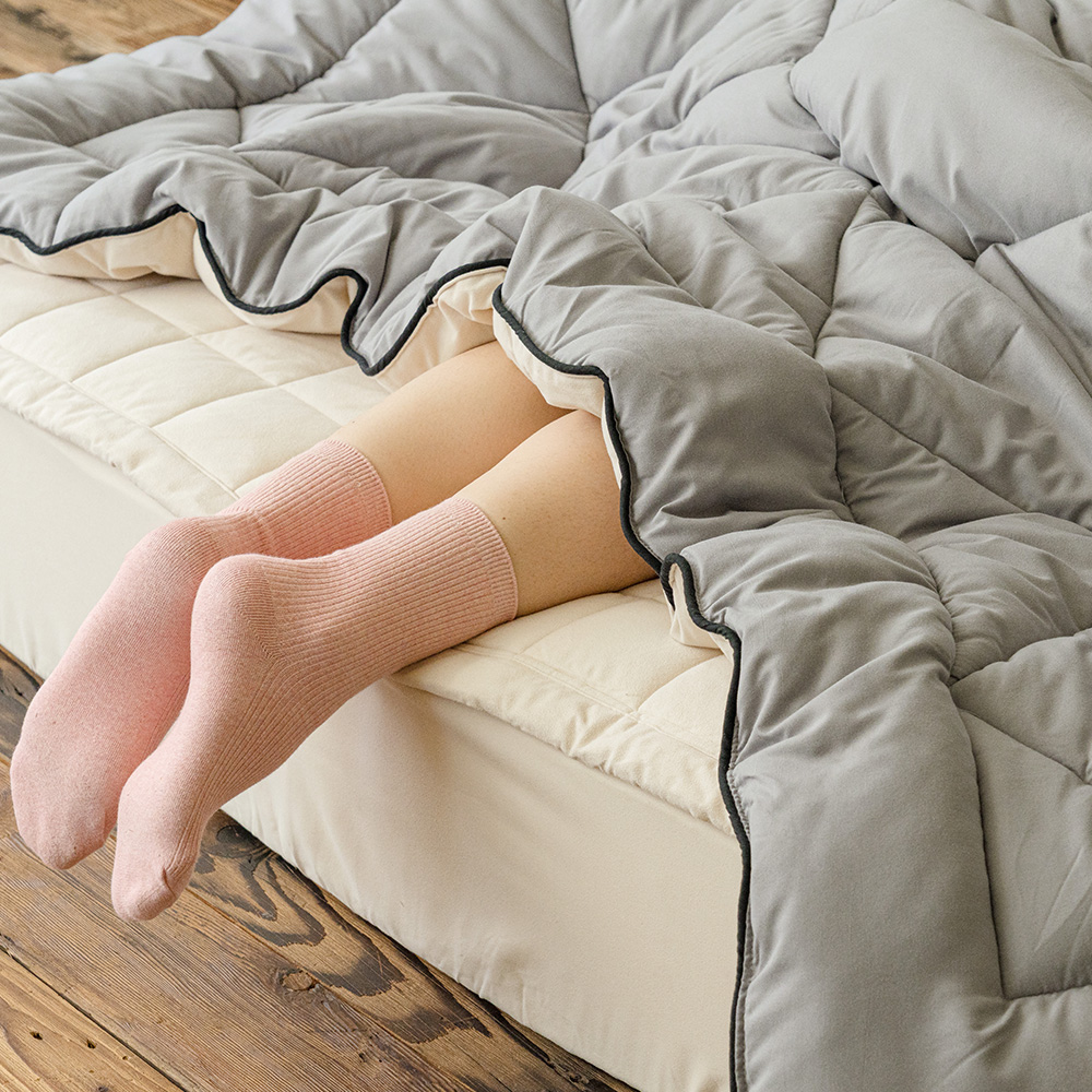 바자르 몽실몽실 먼지없는 극세사 반려동물 양면 겨울 차렵이불 SS