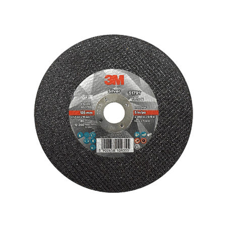 3M 실버 절단석 그라인더날 글라인더 절단날 쓰리엠 125mm