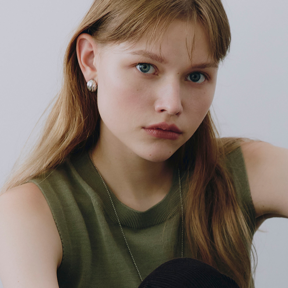 [빈티지헐리우드]Cozy Wave Earrings_VH2579EA001M - 상세 이미지 4