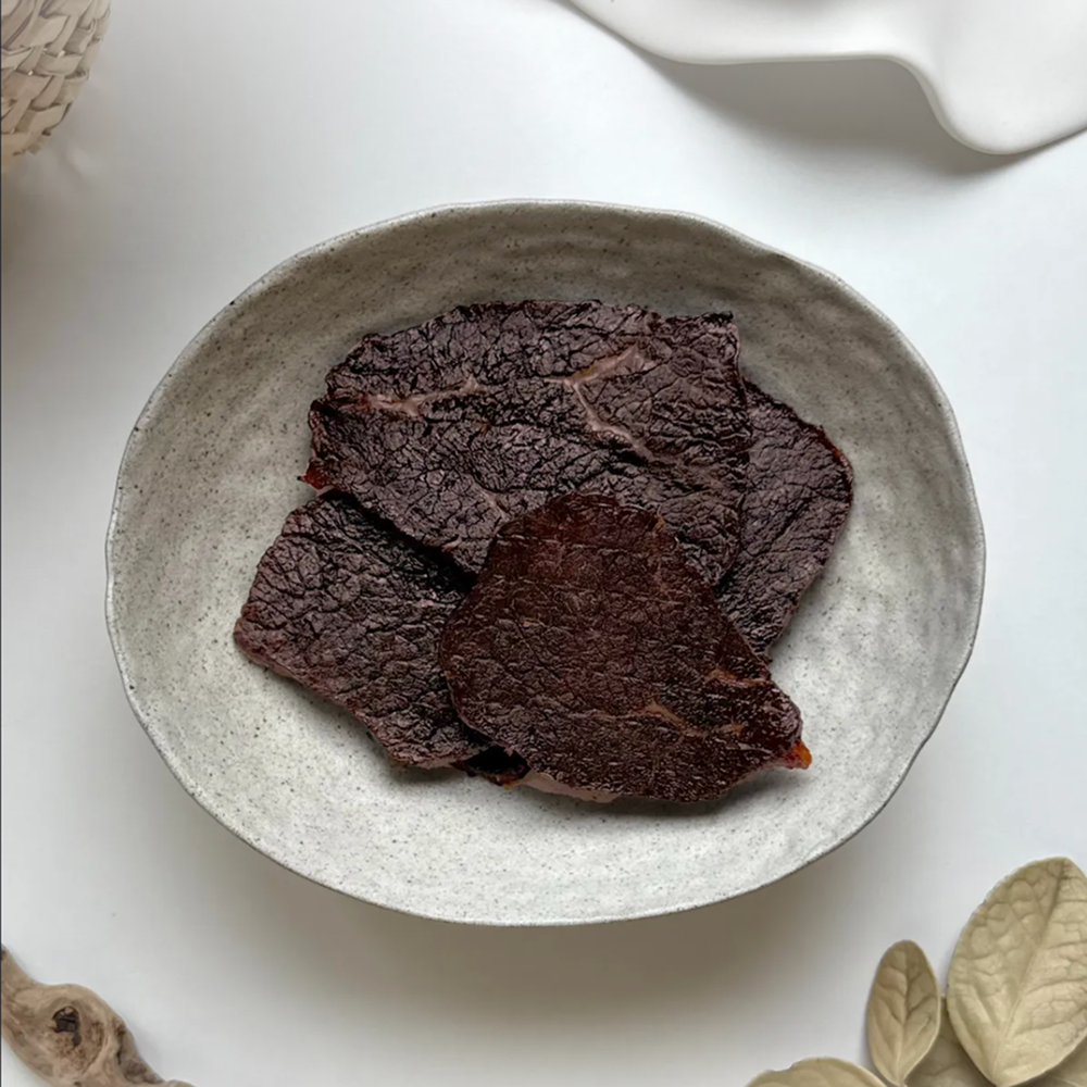 무첨가제 수제 한우육포 개별진공포장 천연재료 아이간식 비프칩 소고기육포 90g, 1개 - 상세 이미지 3