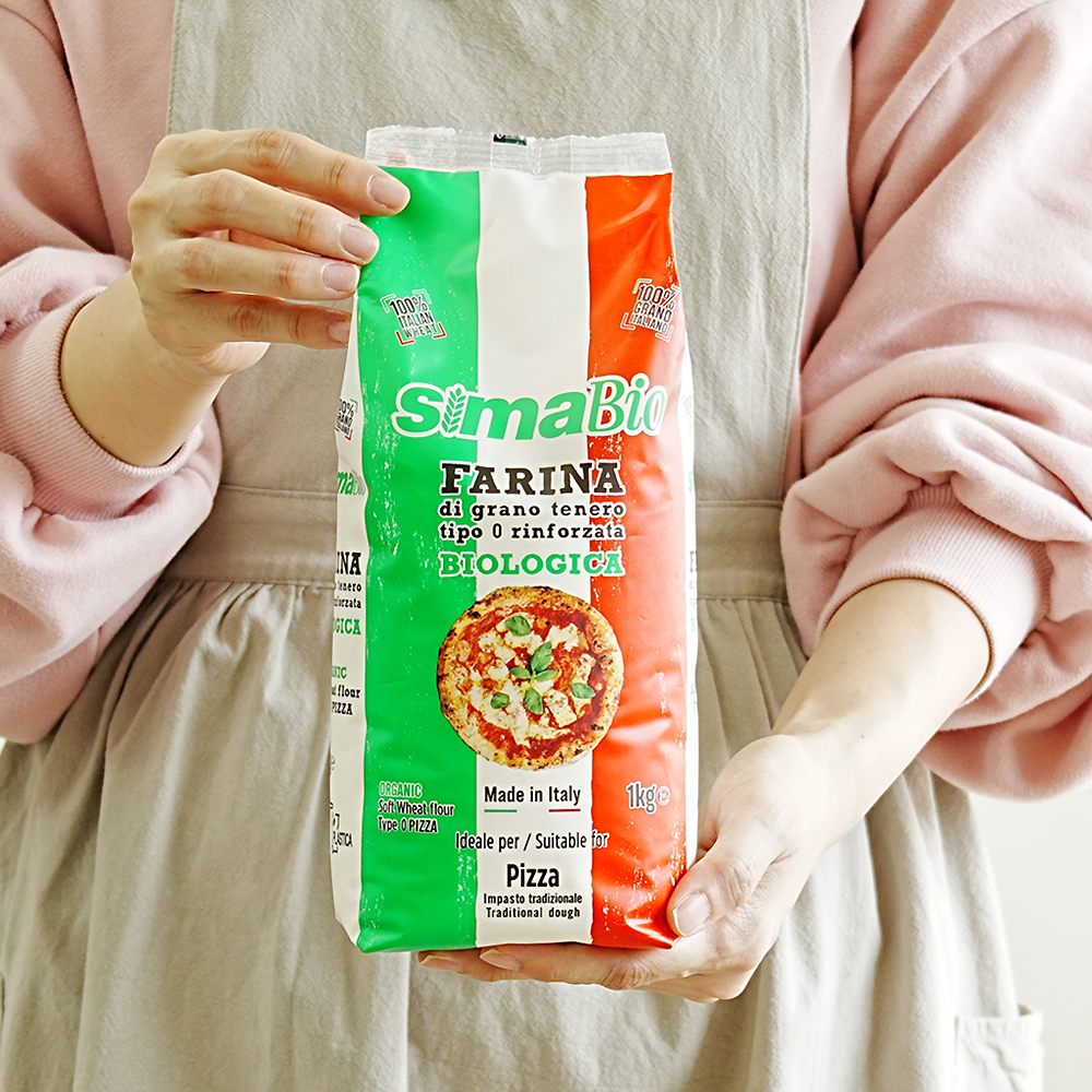 제빵용, 피자도우용 유기농 밀가루 1kg (타입0) - 메인 이미지