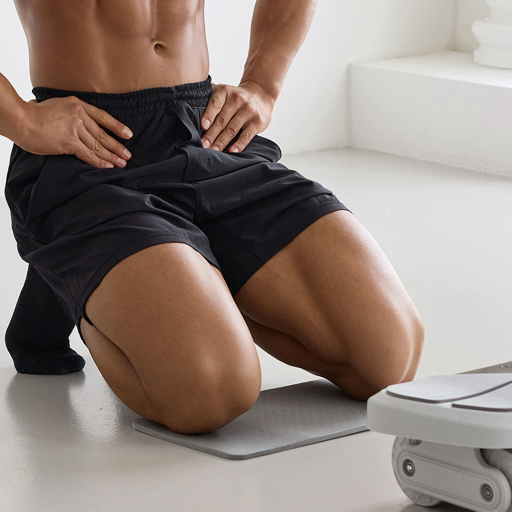 숀리 LED 하이라이트 AB슬라이드 뱃살 복근 운동 기구 슬라이더 롤아웃 퍼펙트 홈트