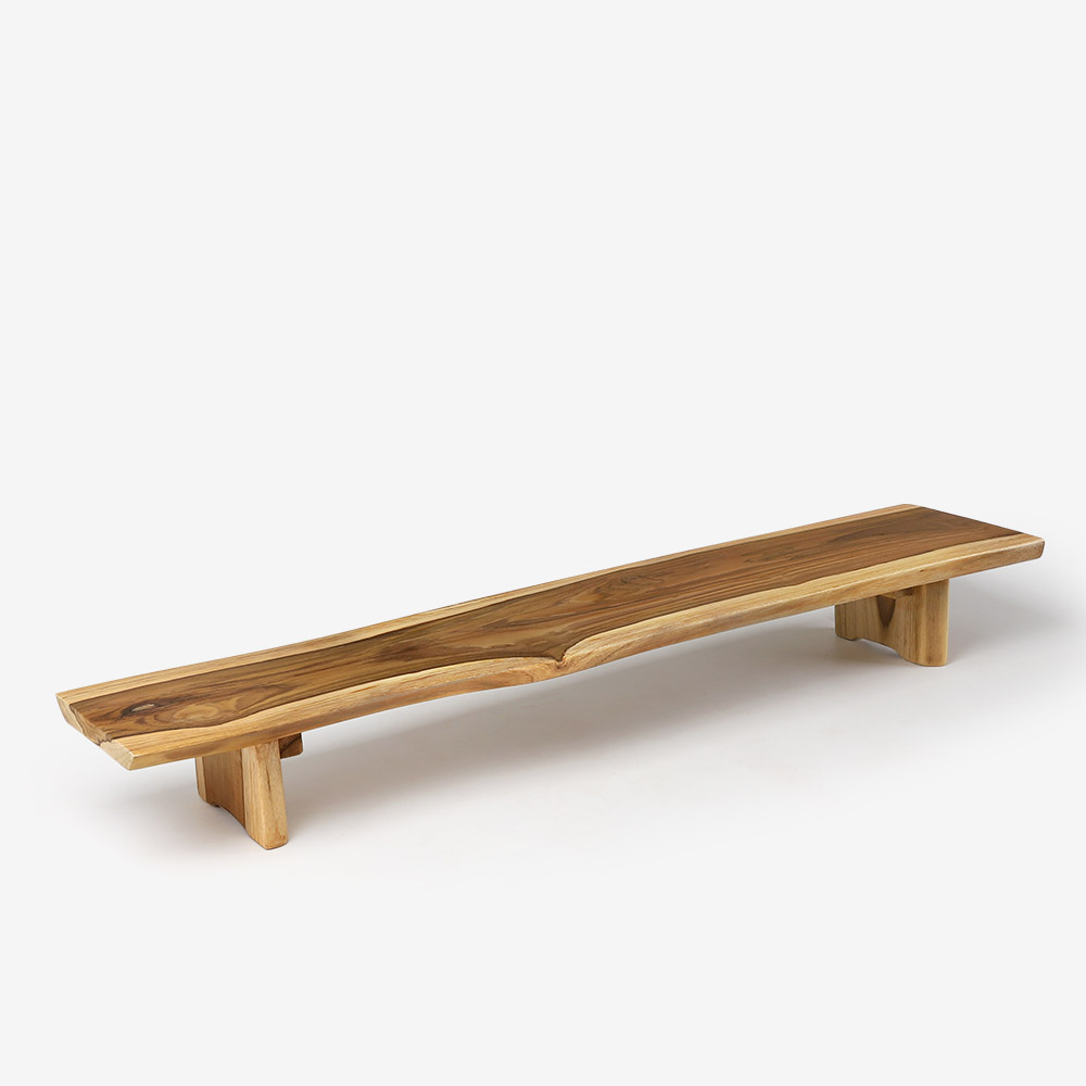 세니데코 티크 원목 화분진열대 30cm 소 - 상세 이미지 5