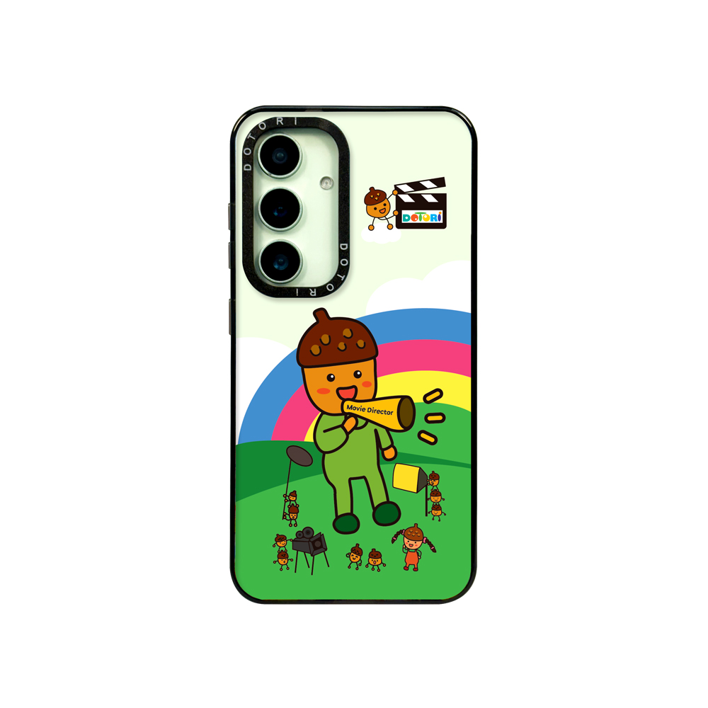 도토리 영화감독 응원해 갤럭시 아이폰 플롯 핸드폰 케이스 - 메인 이미지
