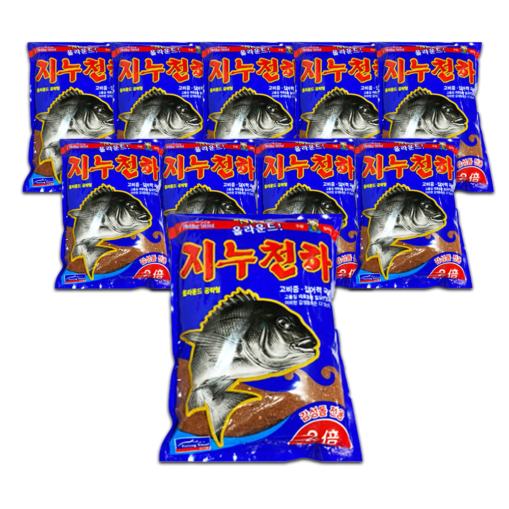 지누천하 1박스 10개입 습식 감성돔 집어제 - 상세 이미지 2