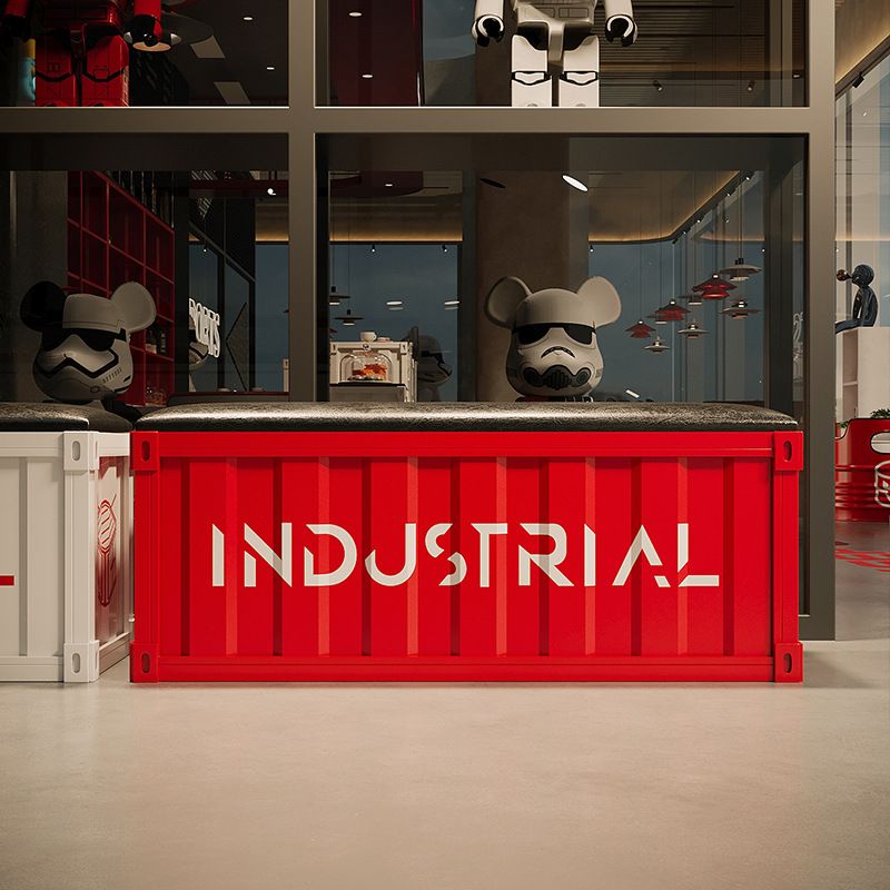 컨테이너 벤치의자 체육관 헬스장 긴의자 스툴 실내벤치 150x35x45