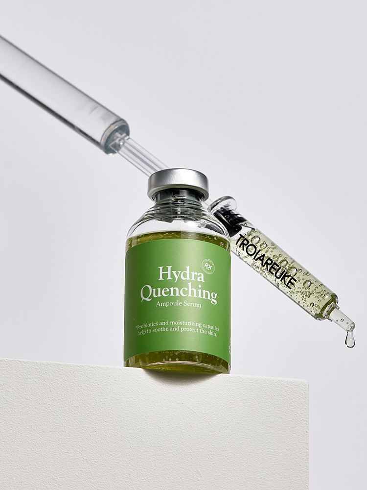 트로이아르케 RX 에스테틱 속보습 속당김 수분 수부지 하이드라 퀀칭 앰플 세럼