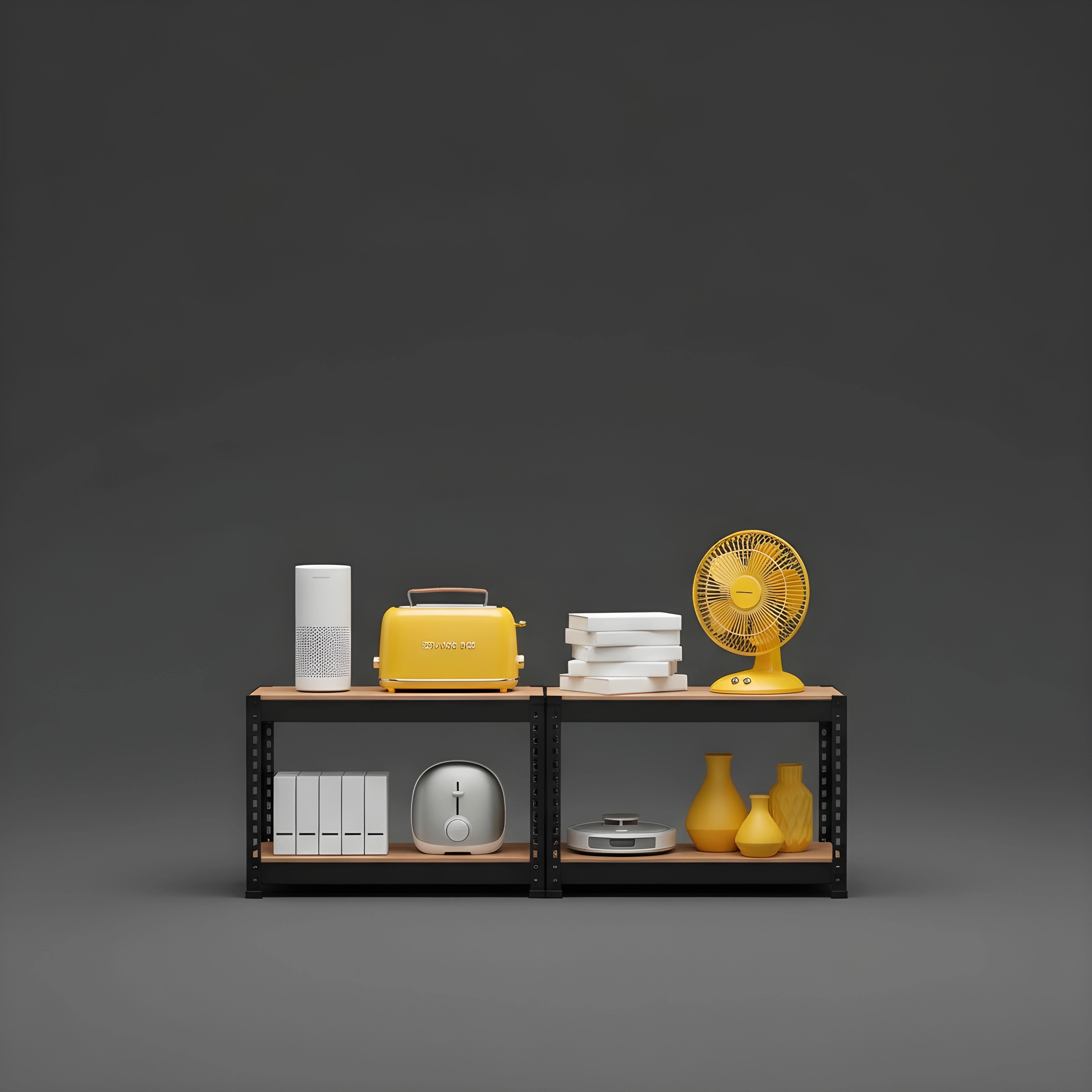 스피드랙 2단 철제선반 조립식 앵글 창고 베란다 경량랙 무볼트 렉 300400420