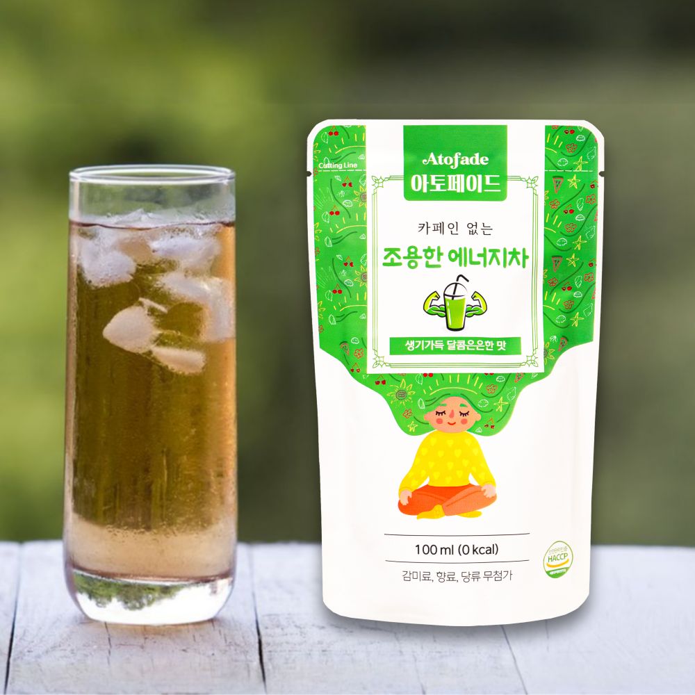 아토페이드 카페인없는 피로회복에 좋은 조용한 에너지 차 음료 - 상세 이미지 3