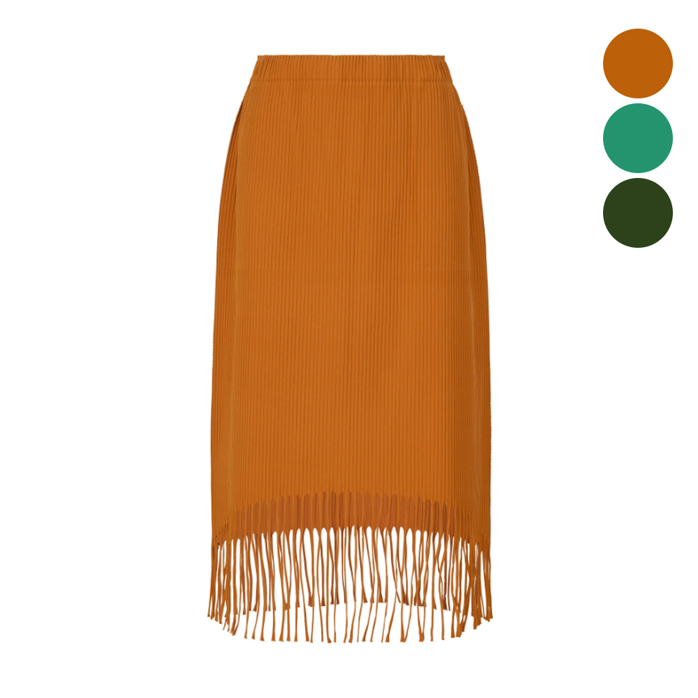 이세이미야케 미 치마 FRINGE PLEATS MI54KG613 - 메인 이미지