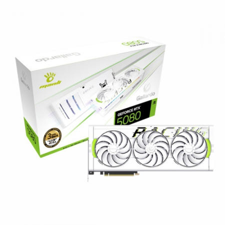 만리 MANLI 지포스 RTX 5080 Gallardo OC D7 16GB White 인텍앤컴퍼니 VGA 그래픽카드