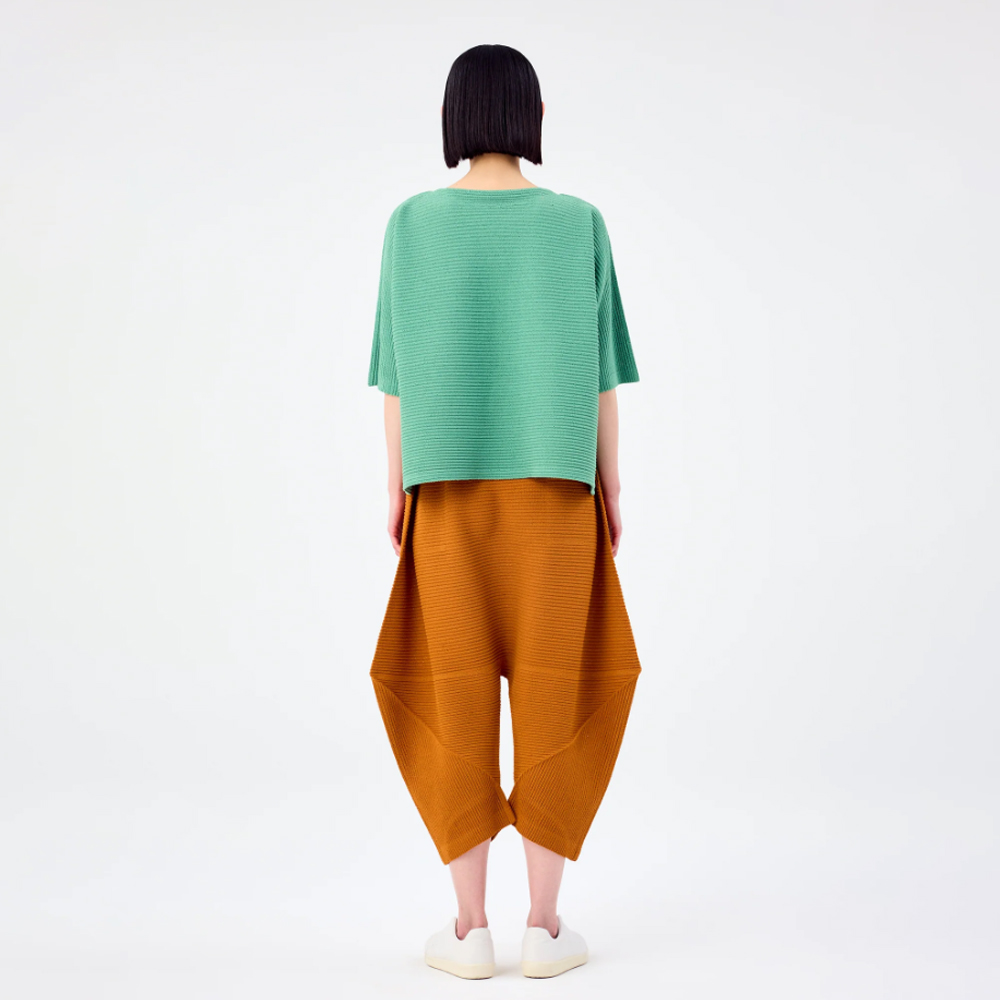 이세이미야케 미 바지 FUWA FUWA MESH PLEATS MI53JF653 - 상세 이미지 5