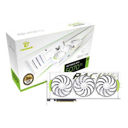 만리 MANLI 지포스 RTX 5070 Ti Gallardo OC D7 16GB White 인텍앤컴퍼니 VGA 그래픽카드