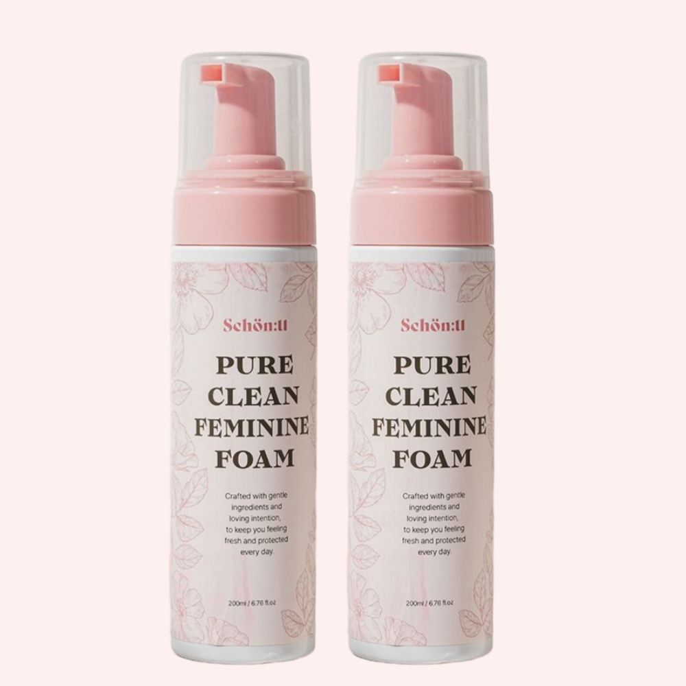 데일리 여성청결제 슌유 퓨어 클린 페미닌 포밍워시 약산성 저자극 Y존케어 200ml, 2개 - 상품 이미지