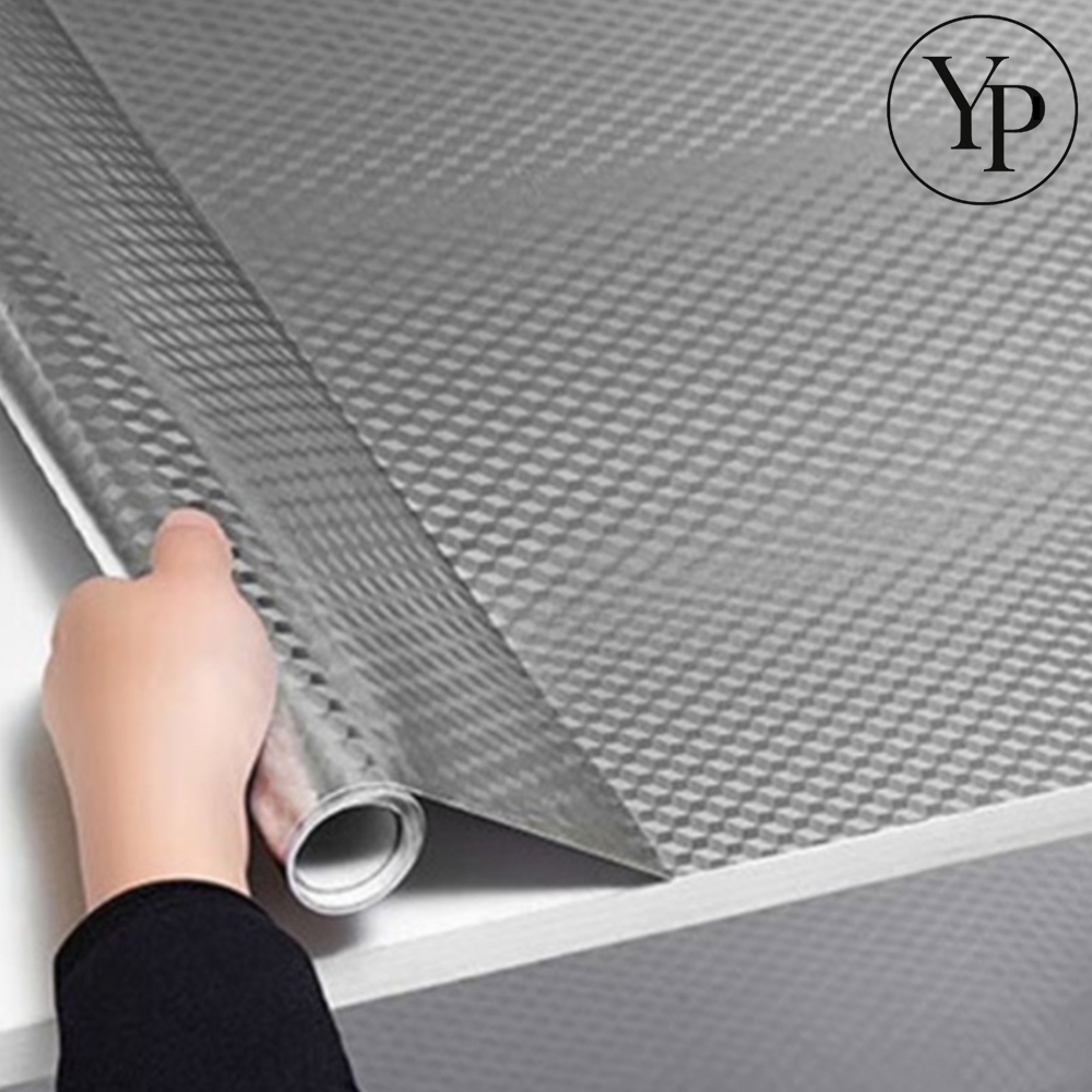 격자형 싱크대 보호 시트지 PVC 청결 관리 오염 방지 3M 5M 부엌 필름지